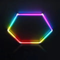 Entertainment RGB Hexagon Light - Multi-Zone Remote Control Ideal for Home & Bar Parties