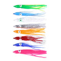 Wholesale SO131 12cm 4.5g 6pcs/bag Saltwater Octopus Squid Skirts Soft Plastic Baits Fishing Lures