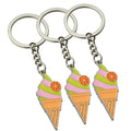 Cute Key Chain Creative Metal Kids Key Chains Ice Keychain