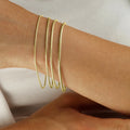 EManco Wholesale Hot Sale Stainless Steel Snake Chain Bracelet Fashion Jewelry for Men Women Stainless Steel Link Bracelet