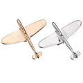 Free Sample Safety Metal Airplane Lapel Pin Badge Wholesale Stainless Steel Scarf Hijab Pins and Brooches