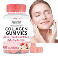 Private Label Collagen Gummies With Biotin Vitamin C for Beauty Women Hair/Nail/Skin Healthy Collagen Gummies