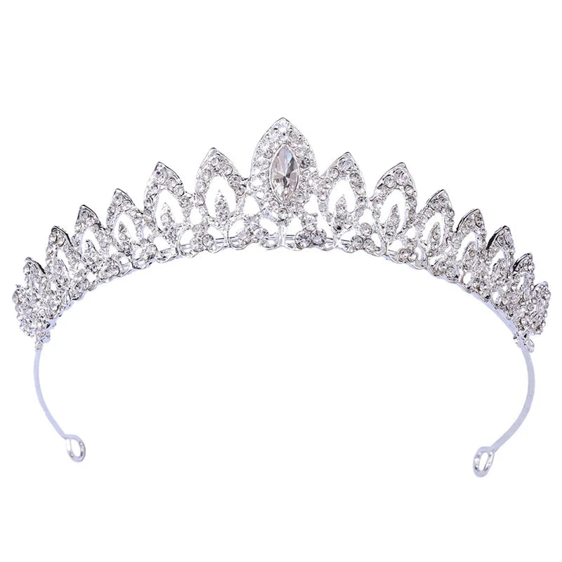 New Trend Wholesale Fashion Hair Accessories Small Princess Rhinestone Crown Tiara for Girls