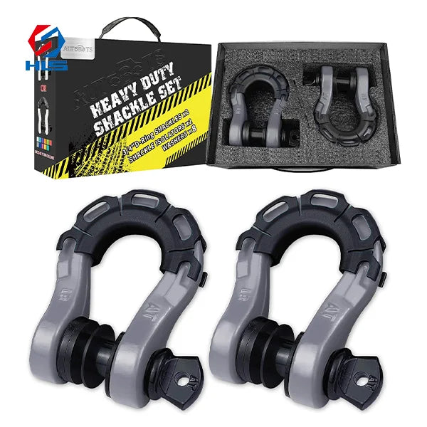 8T trailer shackle special-shaped forged off-road vehicle shackle 3/4" trailer hook bow shackle