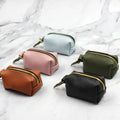 Wholesale Dog Waste Bags Dispenser Custom Eco Friendly PU Leather Dog Poop Bag Holder Carrier