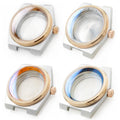 Custom NH35/36 Movement PRX Watch Case 3'o Clock Sapphire Glass Chapter Ring Rose Gold/Silver Part Wristwatch Tools Parts