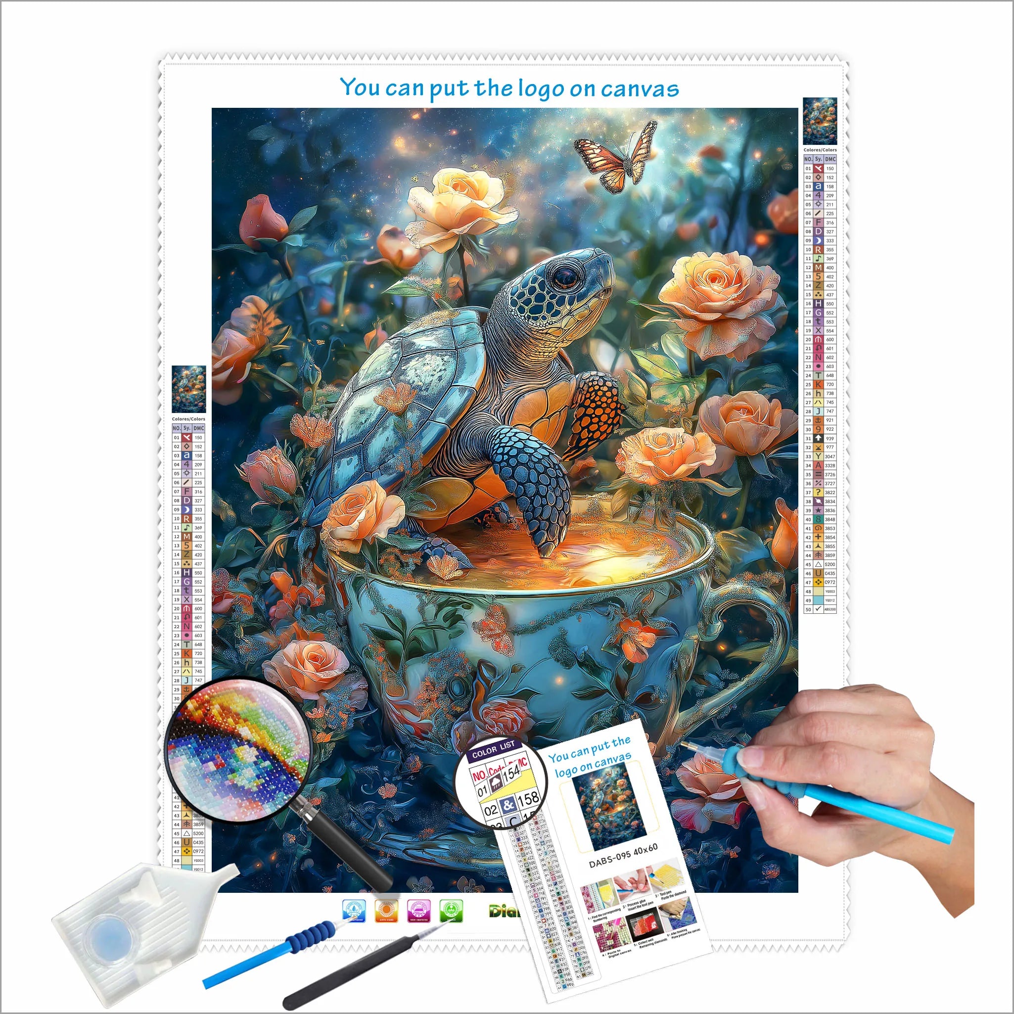 N-2812 Custom DIY 5D Diamond Painting Kits Portrait Wall AB Drills Wall Decor Diamond Painting