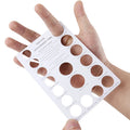Ring Measure Paper Card Jewelry Measure Tool Finger Size Gauging Tool EU US Size Ring Sizer