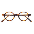 Vintage Retro Small Round Acetate Eyeglasses Optical Frame for Men and Women with Diamond Face Shape Match