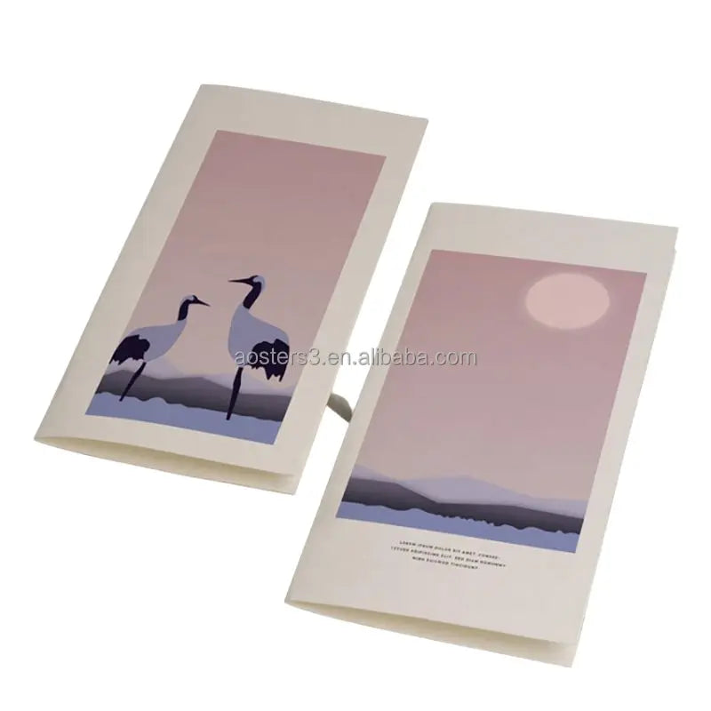 Custom Fold Brochures for Company Foldable Brochure Holder Catalogue Brochure