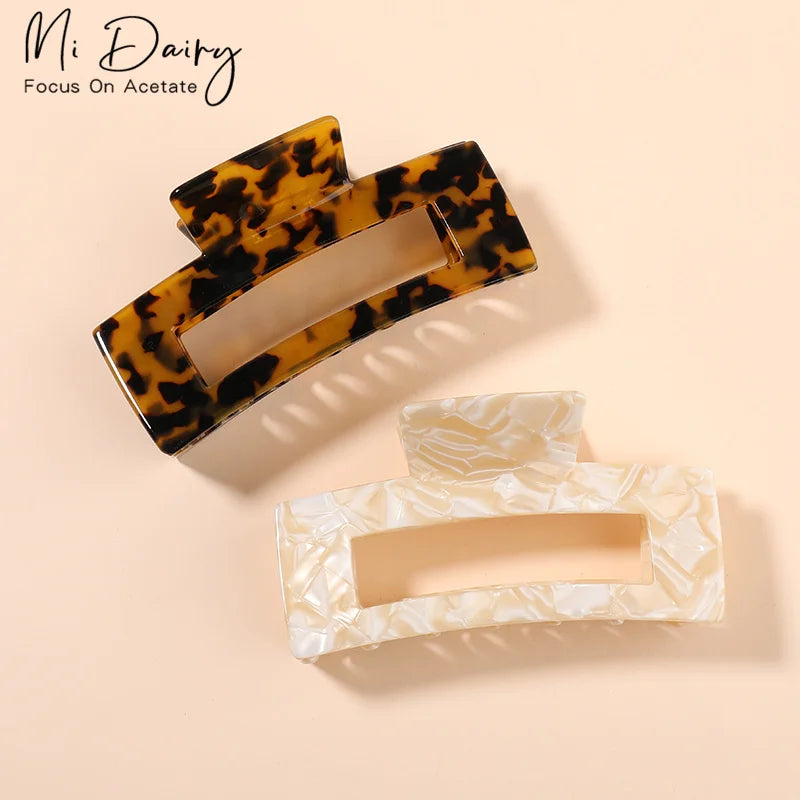 MiDairy 12.7cm ODM ODM Supper Large Hair Claws Clips for Long Thick Hair221153