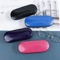 Supply New case with Panoramic Glass Black Glasses Cases Custom logo Print Personalised Kids Glasses case