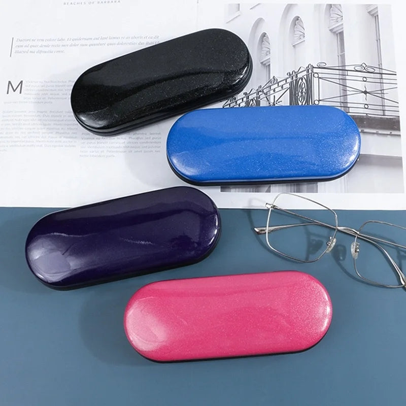 Supply New case with Panoramic Glass Black Glasses Cases Custom logo Print Personalised Kids Glasses case