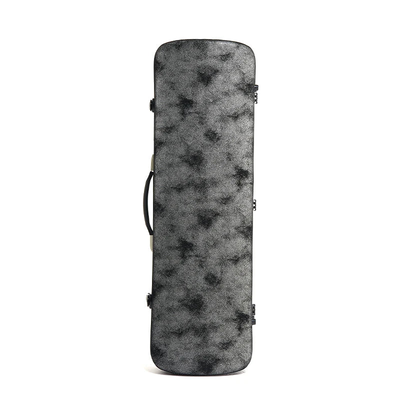 Fiberglass Leather Violin Hard Case Crush Velvet Lining Shockproof Dustproof Start13-OV Rm OEM/ODM Available