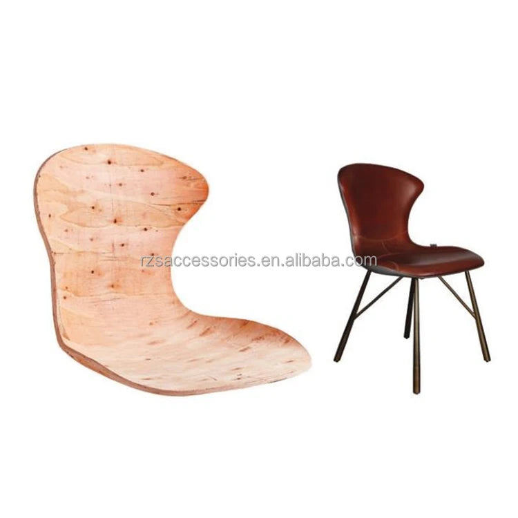Foshan Manufactured Curved Plywood Industrial Bedroom Kitchen Living Room Home Office Hotel Dining Chair