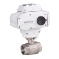 Internal Thread Electric Two-way Ball Valve Electric Actuator Motorized Stainless Steel 304 316L Voltage 12V 24V 220V 380V 2in