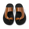 EUR 39-47 Classic Men PU Sole Casual Sandals Breathable Lightweight Open Toe Sandals for Summer Beach Holiday Outdoor Activities