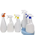 500ml Refillable Empty Plastic Pump Sprayer Bottle (16.9 Oz) for Cleaning Solution Hair Auto Detailing/Watering Plants 100pcs