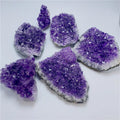 Wholesale Natural Chakra Amethyst Quartz Cluster Reiki Healing Crystals Mineral Art Home Decor