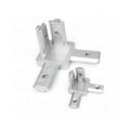 Wholesale 2020 L-Shaped Triangle Bracket 3030 4040 Aluminum Profile 3-Way End Corner Connector for 2020 Year Models