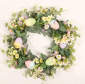 Easter Egg Flowers Eucalyptus Wreath Easter Wreath Wholesale Home DecorationArtificial Wreath