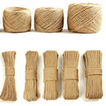 Custom Eco-Friendly Macrame Jute Rope 2mm-20mm Hemp Cord for Garment & Apparel Accessories and Home Textile
