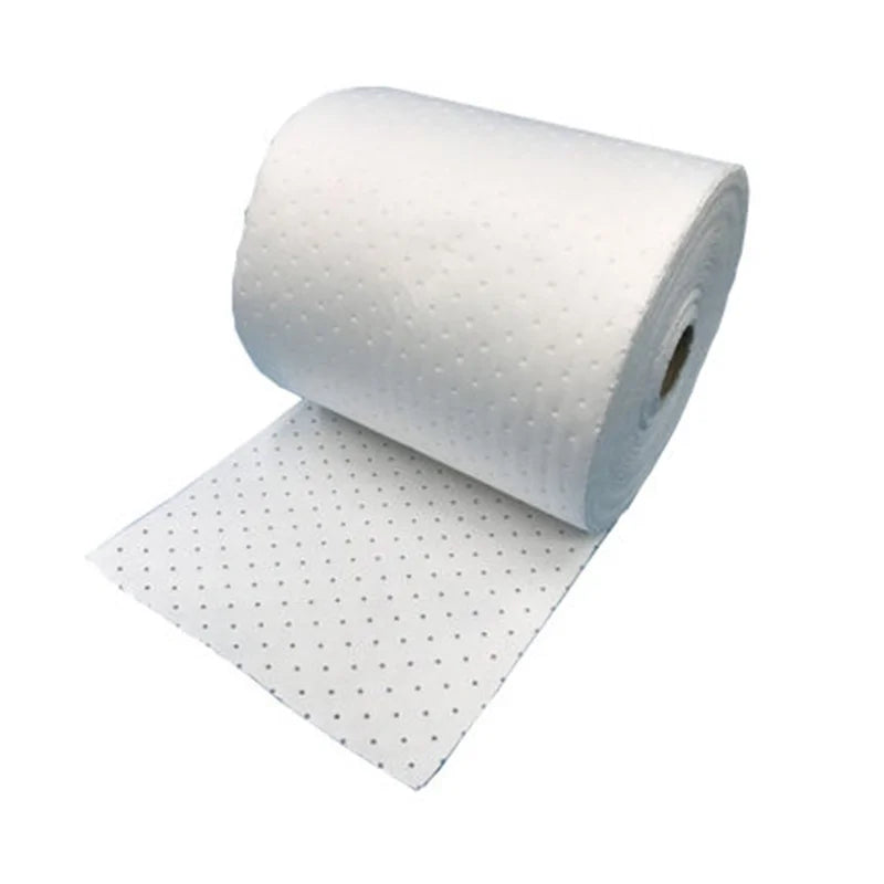 Oilspillpro OOA-R400 100% Polypropylene China Ocean Heavy-weight Oil Absorbent Roll for Wharf