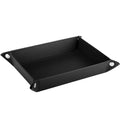 Handmade Custom Logo Luxury Genuine Leather Home Decorative Valet Tray Key Coin Phone Wallet Display Table Organizer Storage