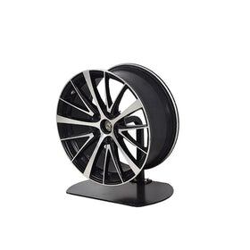 Rotating Car Rim Display Stand Exhibition Showroom Car Rim Hub Display Holder Rack