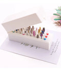 30 Holes Nail Art Drill Grinding Head Bit Holder Display Storage Box Nail Drill Bits Container Stand Display Rack