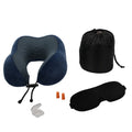 New Soft Memory Foam Portable Air Travel Neck Pillow U-Shape Head & Chin Support Cushion for Flights Car Airplane Adult Napping