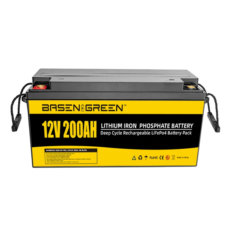 Basengreen Eu Stock Large Capacity Solar Battery 12V 300Ah 230Ah Lifepo4 Battery Pack for Solar Storage