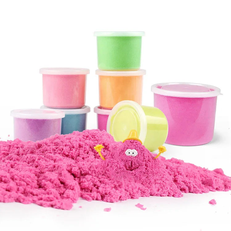 Hot Sale Educational Toys Colorful DIY Magic Sand Slime