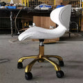 Factory Cheap Adjustable Salon Stool Chair Luxury Modern Dentist Chair Metal Hairdressing Swivel Barber Spa Chairs