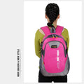 Large Capacity Designer Unisex Oxford Nylon Waterproof Zipper Closure Polyester Lining Rock Style Air Cushion Sport Backpack