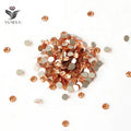 High Quality Lt. Peach Ss3-ss50 Flat Back Glass Rhinestones Crystal for Bow-knot