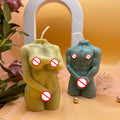 B-1018 Female Male Body Soap Candle Silicone Molds DIY Woman Man Human Statue Crafts Molds Resin