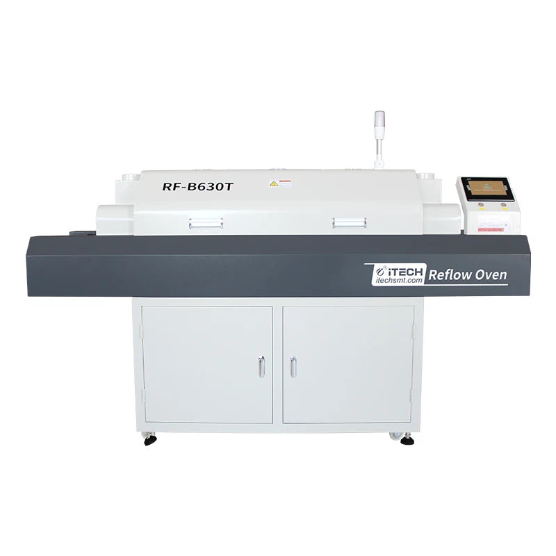 ITECH RF-B630T Desktop Reflow Soldering Oven 6 Zone Heating Hot Air Reflow Solder Smt Reflow Oven for Smt Pcb Production Line