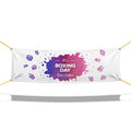 Custom Outdoor Advertising Vinyl Mesh Banner for Promotion Fabric Polyester Mesh Banner Fence Mesh Banner