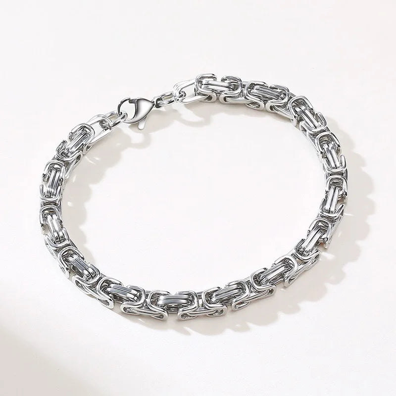 Wholesale Stainless Steel Bracelet Men Biker Bicycle Motorcycle Chain Men's Bracelets Mens Bracelets & Bangles Jewelry