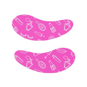 Logo Custom Wrinkle Remove Lash Extensions Under Eye Pads Sensitive Skin Silicone Reusable Eye Patches