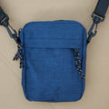 Customized Logo Men Single Strap Shoulder Bag Mini Small Mobile Phone Crossbody Pouch Nylon