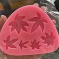 Maple Leaf Silicone Fondant Molds  Leaf Theme Cake Decorating  Baking Mold