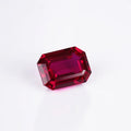 Starsgem Lab Grown Ruby Fancy Color Pigeon Blood Red Emerald Cut Wholesales Loose Gemstone Lab Created Ruby