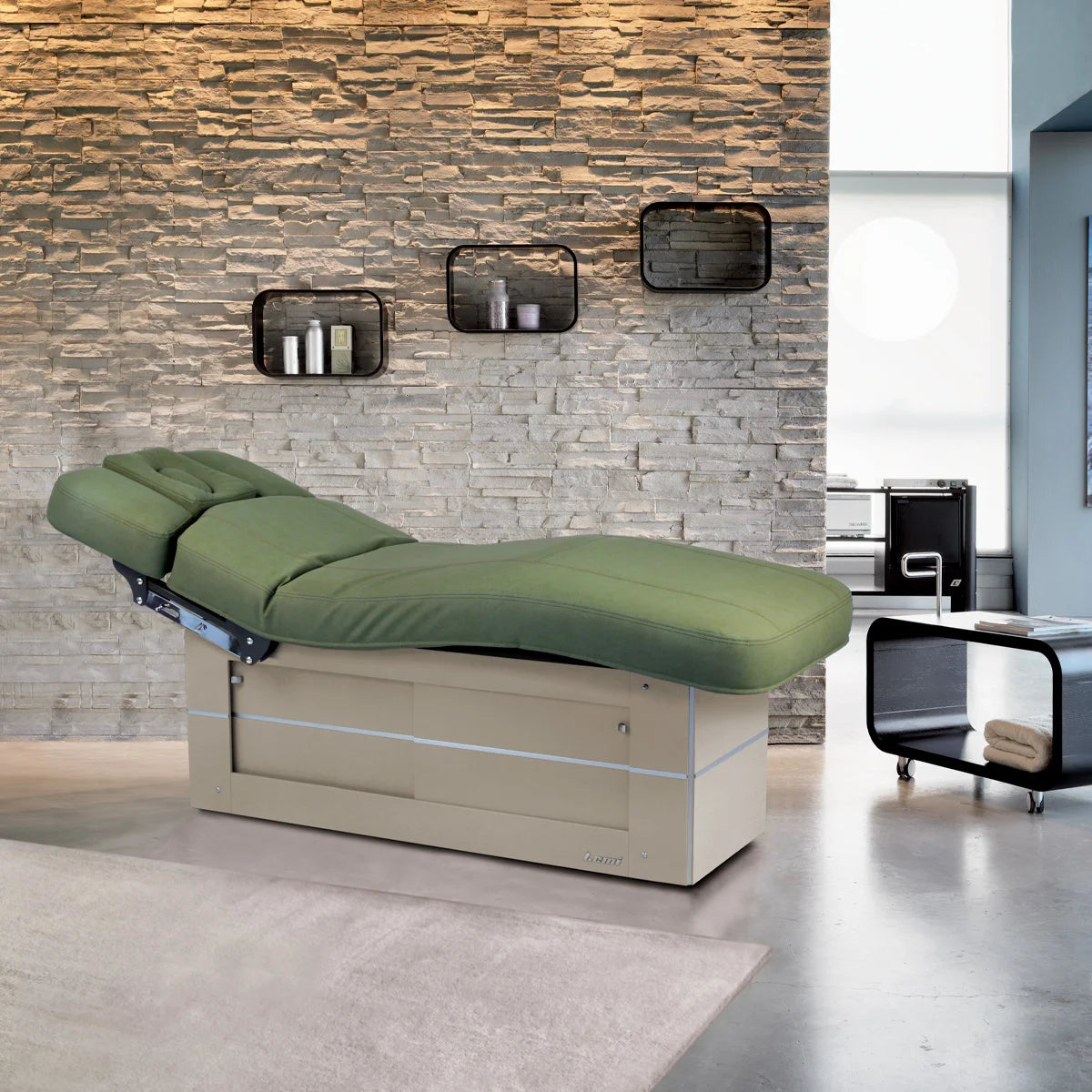 Classic Double Column 4 Motor Electric Beauty Massage Bed Facial Spa Bed for Salon Furniture