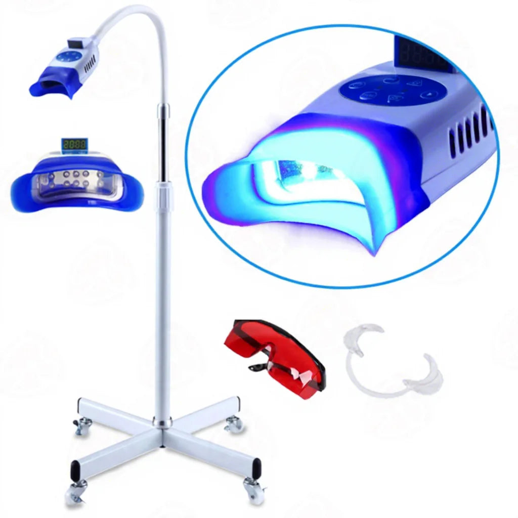 Approved Hot Selling Advance Laser Home Beauty 10 Led Blue Cool Light Teeth Whitening Machine