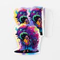 Custom Printing Waterproof Packaging Logo Glue Vinyl PVC Transparent Sticker HD Printing