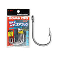 Wholesale 4/0~12/0 High Strength Carbon Steel Fishing Freshwater Saltwater Salmon Seabass Carp Extremely  Fishing Hook Deep Sea