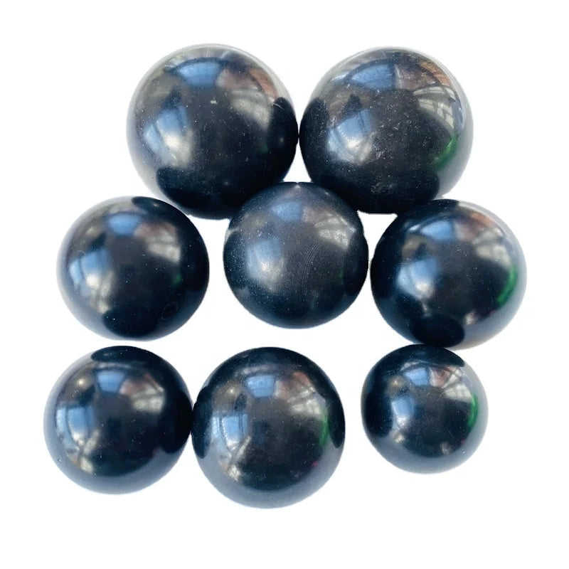 Wholesale Healing Crystals Stones Ball Natural Black Tourmaline Sphere for Fengshui