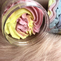 Private Label Body Scrub with White and Black Lid New Fruit Infused Moisturizing Mineral Liquid for Skin Care